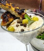 Lemon Myrtle Vanilla Bean and Muntrie Risotto