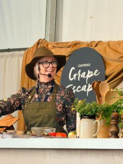Cooking up a storm on stage 
