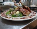 saltbush and prosciutto wrapped lamb cutlets 